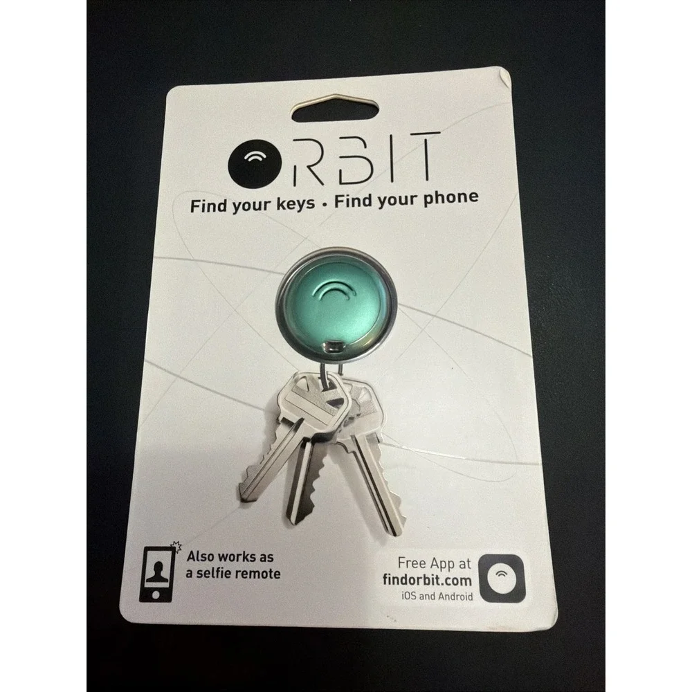 Orbit - Find Your Keys, Find Your Phone And Take A Selfie - Emerald Green